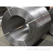 Ferro silicon calcium CaSi cored wire